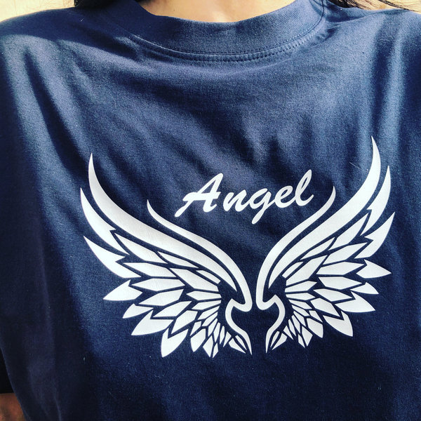 T-Shirt Rundhals - ANGEL